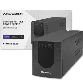 Qoltec Zasilacz awaryjny UPS Line Interactive | Monolith | 1200VA | 720W-1264779