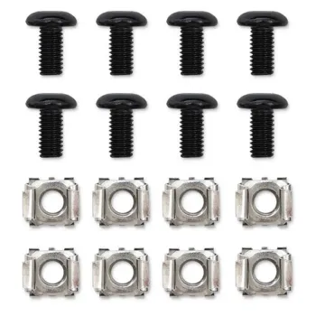 Qoltec Solidna stalowa Półka z uchwytem do szafy RACK  | 600*600 | Wysuwana | Czarna-1265393