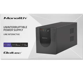 Qoltec Zasilacz awaryjny UPS Line Interactive | Monolith | 1500VA | 900W-1264725