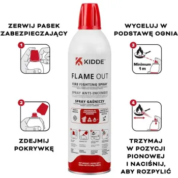 Spray gaśniczy KIDDE FlameOut 500 ml-1263575