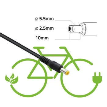 Qoltec Ładowarka do roweru, skutera elektrycznego 36V | 42V | 2A | 5.5*2.5 | +kabel zasilający-1265276