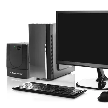 Qoltec Zasilacz awaryjny UPS Line Interactive | Monolith | 650VA | 360W-1264708