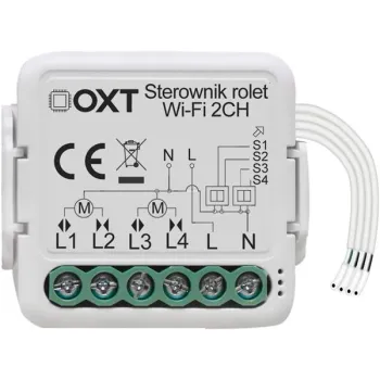 Moduł OXT mini sterownik 2 rolety WiFi TUYA  T228