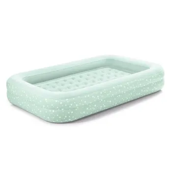 Materac dmuchany z bandami głębokie łóżko dla dziecka + pompka INTEX 66810-1269350