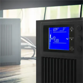 Qoltec Zasilacz awaryjny UPS On-line | Pure Sine Wave | 2kVA | 1.6kW | LCD | USB-1265041