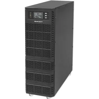 Qoltec Zasilacz awaryjny UPS | 10kVA | 10000W | Power Factor 1.0 | LCD | EPO | USB | On-line-1265529