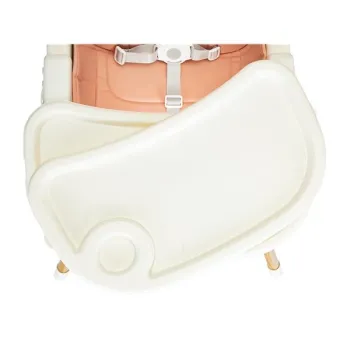 Krzesełko fotelik do karmienia 2w1 różowe ECOTOYS-1268175