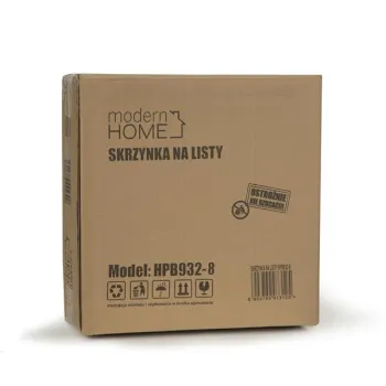Skrzynka pocztowa listy gazety stal galwanizowana ModernHome-1268462