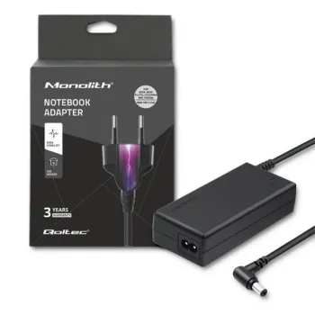 Qoltec Zasilacz do laptopa 90W | 19V | 4.74A | 5.5*2.5 | +kabel zasilający