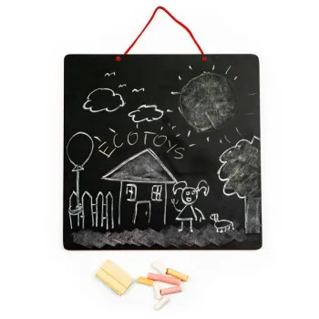 Tablica edukacyjna 3w1 magnetyczna kredowa literki ECOTOYS-1268100