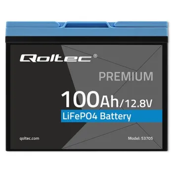 Qoltec Akumulator LiFePO4 Litowo-Żelazowo-Fosforanowy | 12.8V | 100Ah | 1280Wh | BMS-1264846