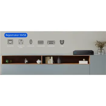 Rejestrator IP Reolink NVS8 8-kanałowy PoE-1263041