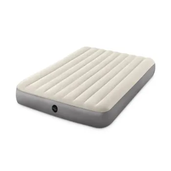 Materac welurowy do spania dwuosobowy dmuchany 203x152 cm INTEX 64103-1266958