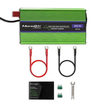 Qoltec Przetwornica napięcia Monolith | ładowanie baterii | UPS | 300W | 600W | 12V na 230V | Czysty Sinus-1264606