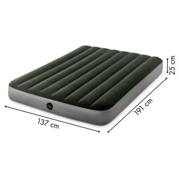 Materac dmuchany do spania łóżko dwuosobowy 191x137 cm INTEX 64108-1268287