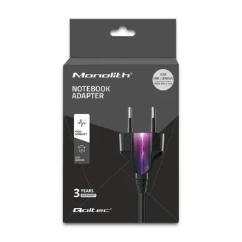 Qoltec Zasilacz do laptopa IBM Lenovo 90W | 20V | 4.74A | 5.5*2.5 | +kabel zasilający-1264322