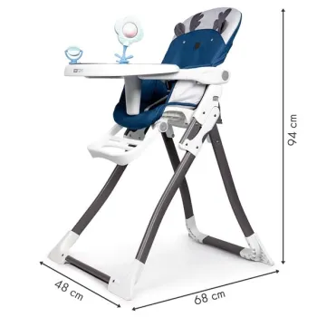 Krzesełko fotelik do karmienia Renifer składane ECOTOYS-1267625