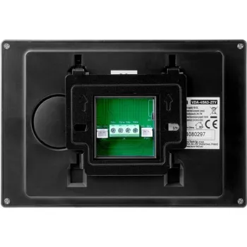 Wideodomofon EURA 2-żyłowy VDP-49A3-2TY czarny Tuya -1260224