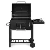Grill węglowy duży ogrodowy z pokrywą termometr półki koła dmuchawa gratis-1274150