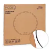 Lustro łazienkowe LED okrągłe ścienne 80 cm 3 barwy anti-fog włącznik dotykowy ModernHome-1276817