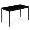 Stół do kuchni jadalni dla 4-5 osób biurko komputerowe 120x60 cm czarny ModernHome-1276583