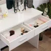 Duża nowoczesna toaletka kosmetyczna lustro oświetlenie ModernHome-1271411