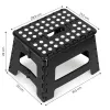 Stołek składany 1 stopniowy taboret z tworzywa 22 cm-1270562