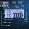 Qoltec Inteligentna mikroprocesorowa ładowarka 12A | 12V | 24V | Prostownik z LCD i funkcją naprawy do AGM GEL LiFePO4