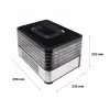 DUŻA Suszarka do grzybów owoców warzyw IDEAL INOX + termoobieg 400W + timer-1276365