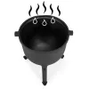 Kociołek żeliwny stojący 15L garnek myśliwski ognisko grill MultiGarden-1273437