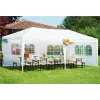 Namiot pawilon ogrodowy handlowy 3x6 m 6 ścianek biały MultiGarden-1273988