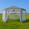 Namiot pawilon ogrodowy handlowy 2x2x2 m z moskitierą szary MultiGarden-1275134