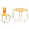 Zestaw mebli dla dzieci stolik + 2 krzesła żyrafa ECOTOYS-1276438