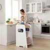 Pomocnik kuchenny kitchen helper Montessori regulowany podest dla dziecka ECOTOYS-1276940