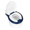 Nocnik toaleta z wyjmowanym wkładem sedes dla dzieci zamykany ze szczotką ECOTOYS-1270361