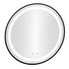 Lustro łazienkowe LED okrągłe ścienne 80 cm 3 barwy anti-fog włącznik dotykowy ModernHome-1276815