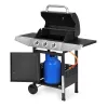 Grill gazowy ogrodowy 10.2 kW duży ruszt 3 palniki termometr reduktor MultiGarden-1274667