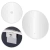 Lustro łazienkowe LED okrągłe ścienne 60 cm 3 barwy włącznik dotykowy ModernHome-1276783