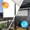Roleta markiza pionowa zwijana na korbkę balkon taras altana beżowa MultiGarden-1273619