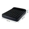 Materac dmuchany 191x137 cm dwuosobowy z pompką łóżko welur INTEX 64148ND-1271242