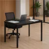 Stół do kuchni jadalni dla 4-5 osób biurko komputerowe 120x60 cm czarny marmur ModernHome-1276621