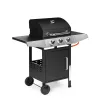 Grill gazowy ogrodowy 10.2 kW duży ruszt 3 palniki termometr reduktor MultiGarden
