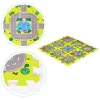 Mata piankowa dla dzieci miasto 9 elementów 90,5x90,5 cm IPLAY-1271998