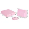Sofa modułowa duża składana dla dzieci DIY 8 miękkich poduch - różowa ECOTOYS-1272487