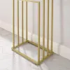 Stojak na ręczniki 4 szczeble - złoty-1275818