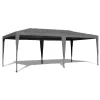 Namiot pawilon ogrodowy handlowy 3x6 m 6 ścianek szary MultiGarden-1274004