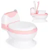 Nocnik toaleta z wyjmowanym wkładem sedes dla dzieci zamykany ze szczotką ECOTOYS