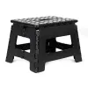 Stołek składany 1 stopniowy taboret z tworzywa 22 cm-1270559