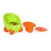 Nocnik toaleta sedes dla dzieci wyjmowany wkład antypoślizgowe nóżki zielony ECOTOYS-1273367