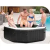 Nadmuchiwane SPA ośmiokątne basen z hydromasażem 4 os. 180x71 cm akcesoria premium INTEX 28458-1274463
